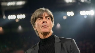 Jogi Löw beim Poldi-Abschied in Köln 