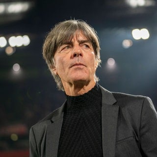 Jogi Löw beim Poldi-Abschied in Köln 