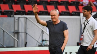 Christian Streich winkt