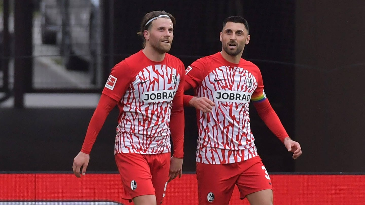 Vincenzo Grifo und Lucas Höler wollen auch in der kommenden Saison wieder international mit dem SC Freiburg spielen.
