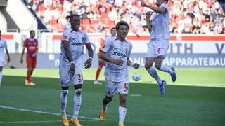 Ritsu Doan beim Spiel Heidenheim gegen Freiburg