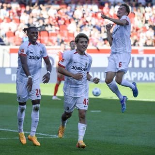 Ritsu Doan beim Spiel Heidenheim gegen Freiburg