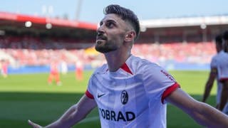 Vincenzo Grifo bejubelt seinen Treffer gegen den 1. FC Heidenheim