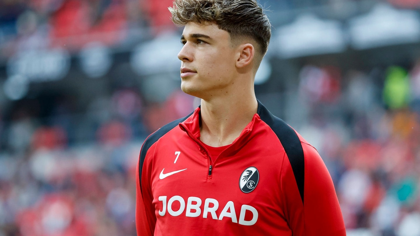 Noah Weißhaupt vom SC Freiburg