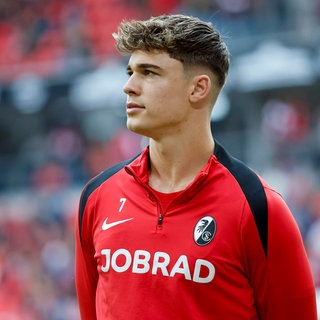 Noah Weißhaupt vom SC Freiburg