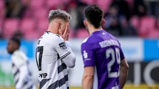 SV Sandhausen gegen Erzgebirge Aue