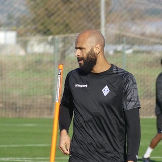 Blau-schwarz statt rot - Terrence Boyd ist der neue Hoffnungsträger beim SV Waldhof Mannheim 