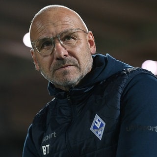 Trainer Bernhard Trares (SV Waldhof Mannheim)