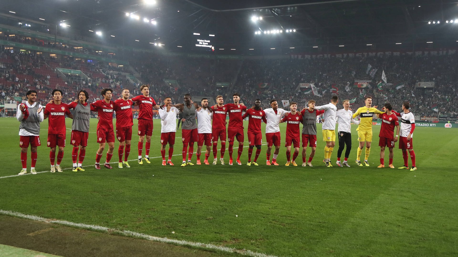 VfB Stuttgart schlägt FC Augsburg und springt auf den zweiten Platz