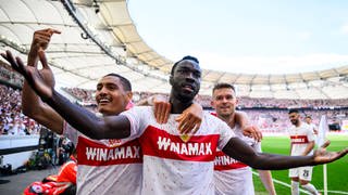 Jubel beim VfB Stuttgart