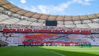 Fankurve des VfB Stuttgart