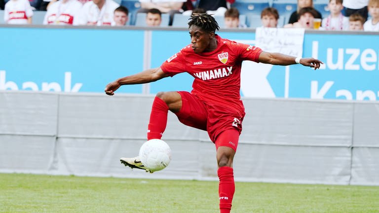 Offensiv-Talent Justin Diehl soll sich beim VfB Stuttgart entwickeln.