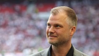 Sportvorstand Fabian Wohlgemuth vom VfB Stuttgart