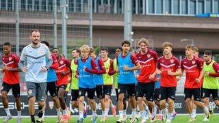 Training beim VfB Stuttgart