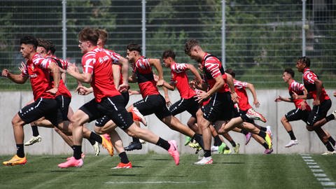 Trainingsauftakt bei der U21 des VfB Stuttgart 