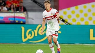 Anthony Rouault (hier beim Supercup gegen Bayer Leverkusen) steht dem VfB Stuttgart gegen Borussia Mönchengladbach wieder zur Verfügung.