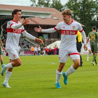 Torjubel des VfB Stuttgart II.