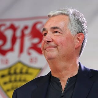 Präsident des VfB Stuttgart Dietmar Allgaier beim Saison-Opening