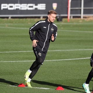 Maximilian Mittelstädt beim Training