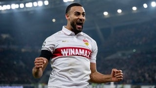 VfB Stuttgart gegen Young Boys Bern. 