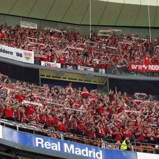 VfB Fans in Madrid