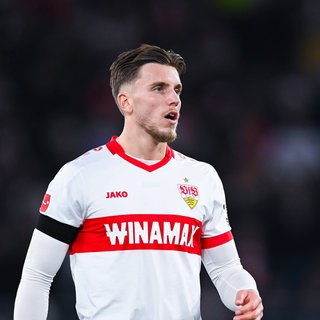 Stürmer Ermedin Demirovic vom VfB Stuttgart