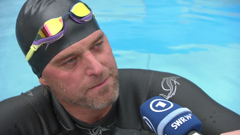 Von allen drei Disziplinen gefällt Timo Hildebrand das Schwimmen am besten.