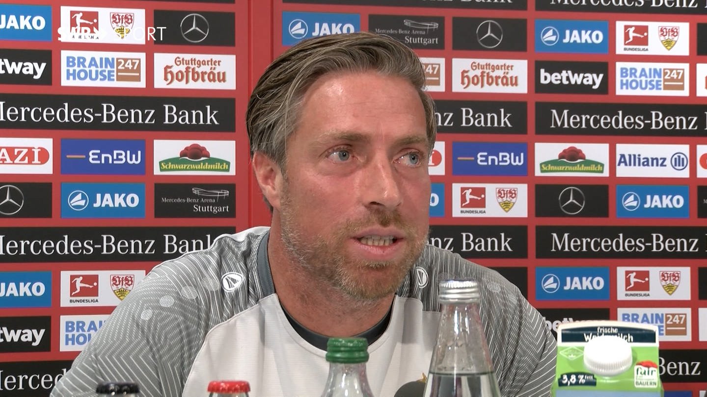 VfB-Stuttgart-Trainer Michael Wimmer