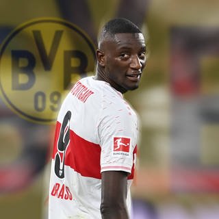 Stürmer Serhou Guirassy wechselt vom VfB Stuttgart zu Borussia Dortmund.