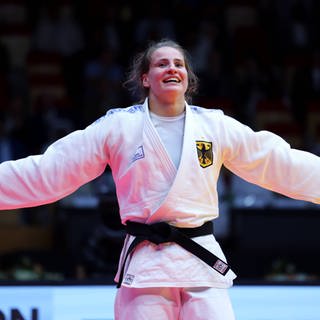 Nach ihrer Bronzemedaille von Tokio 2021 könnte bei Olympia 2024 in Paris das nächste Highlight auf die Judoka Anna-Maria Wagner warten: Die Ravensburgerin ist eine von drei möglichen Fahnenträgerinnen.