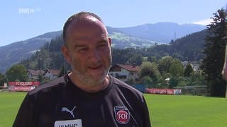 Frank Schmidt über die neue Saison im Trainingsalger in Mils