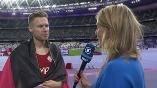 Markus Rehm (Weitspringer) im Interview bei den Paralympics 2024