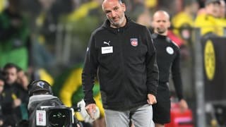 Heidenheim-Trainer Frank Schmidt bei Borussia Dortmund