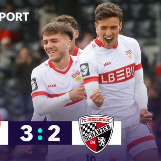 Spielszene VfB Stuttgart II - FC Ingolstadt