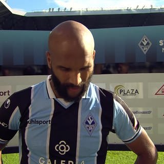 Waldhof-Torjäger Terrence Boyd nach seinem Siegtor gegen Essen