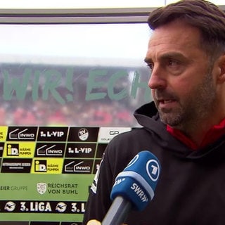 Sandhausen-Trainer Sreto Ristic im Interview mit SWR Sport