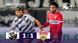 Spielszene SV Sandhausen - VfB Stuttgart II