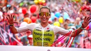 Laura Philipp siegt beim Ironman 70.3 Kraichgau.