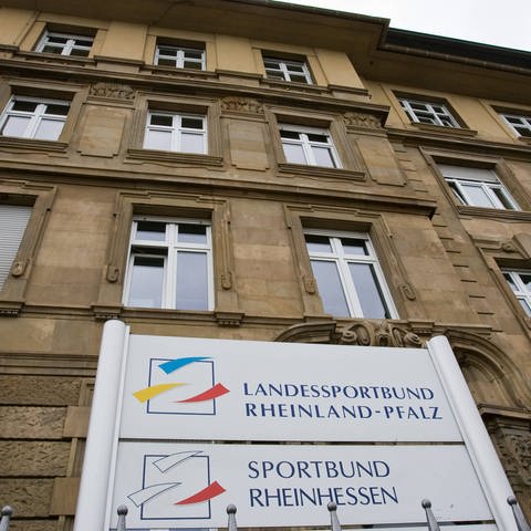 Das Gebäude des Landessportbundes in Mainz 