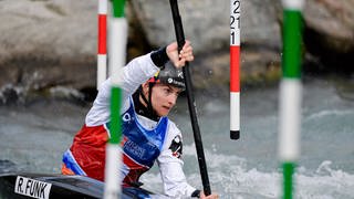 Ricarda Funk beim Weltcup in Ivrea