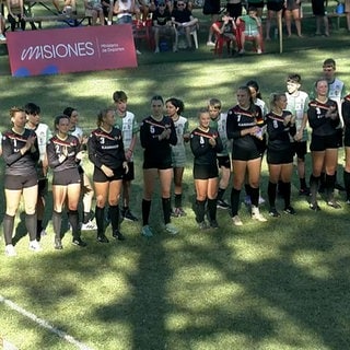 Die deutsche Faustball-Nationalmannschaft bei der Weltmeisterschaft 2024 in Argentinien