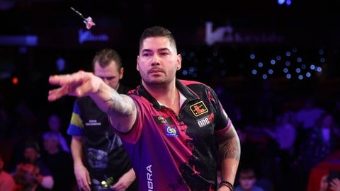 Jelle Klaasen bei der WDF World Darts Championship 2023