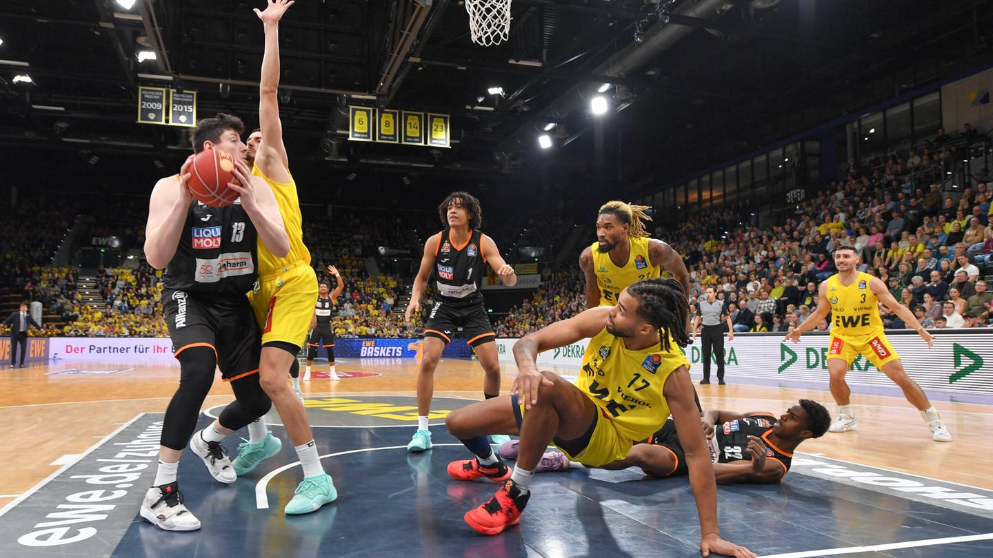 Basketball-Topspiel Ratiopharm Ulm gewinnt in Oldenburg