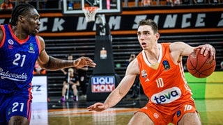 Baskteballer Justinian Jessup von ratiopharm Ulm. 