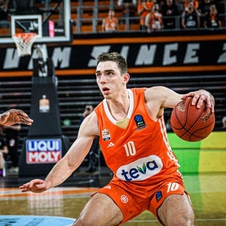 Baskteballer Justinian Jessup von ratiopharm Ulm. 