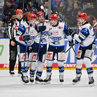 Adler Mannheim gegen Schwenninger Wild Wings