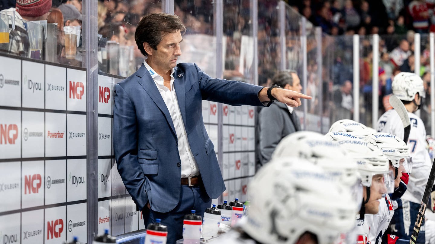 Dallas Eakins gibt bei den Adlern Mannheim die Richtung vor