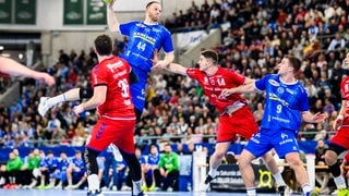 Handball-Bundesliga: Spielszene zwischen Bietigheim und Stuttgart