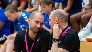 Werner Boesch (li.) und Peter Woth von den TuSsies Metzingen