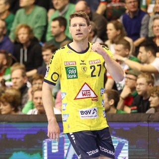 Tobias Reichmann (Neuzugang Rhein-Neckar Löwen) bei Spiel gegen Magdeburg